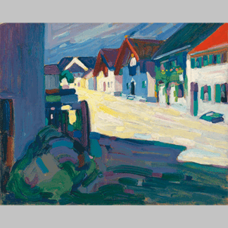 Kandinsky - Murnau – Strasse, 1908