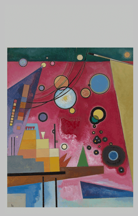 Kandinsky Schweres Rot 1924 Juli tb2