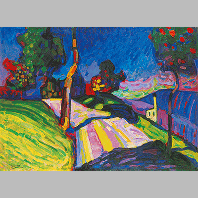 Kandinsky murnau kohlgruberstrasse lac 220x300mm