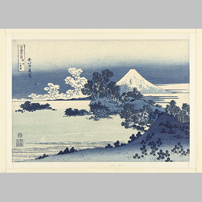 Katsushika-Hokusai---Beach-in-Sagami-Province