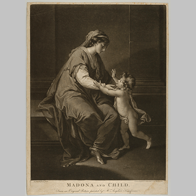 Angelica Kauffmann - Madonna and Child