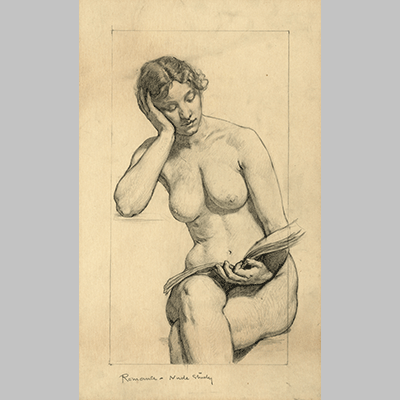 Kenyon Cox - Romance Nude Study