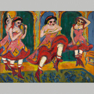 Kirchner Czardas dancers 1