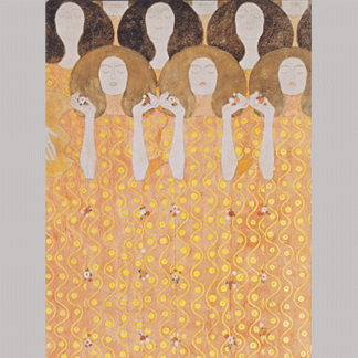 Klimt Chor der Paradiesengel 1