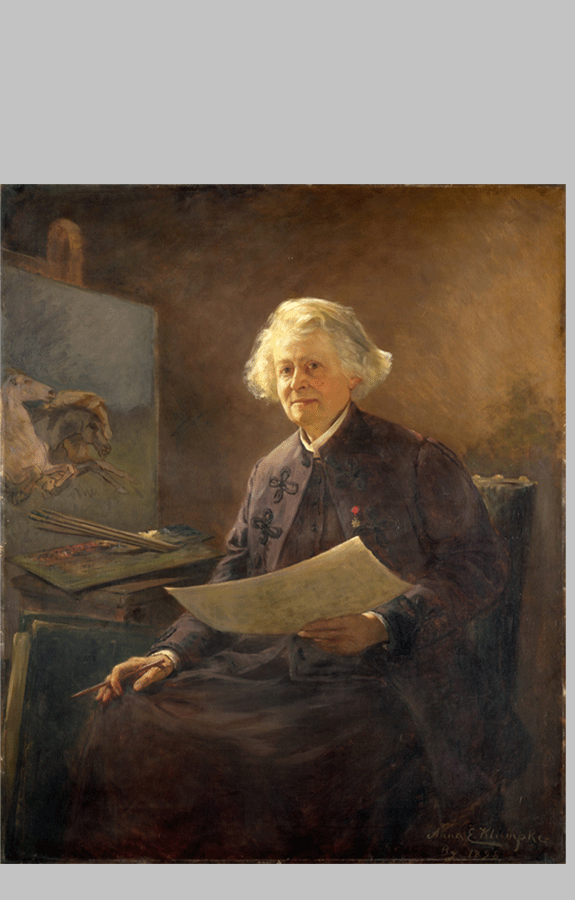 Klumpke Portrait of Rosa Bonheur 1898 d