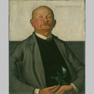 Kristian Zahrtmannthe Danish Painter Johan Rohde