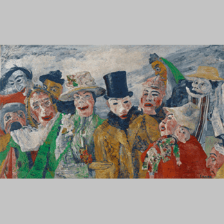 James Ensor - L'Intrigue (1890)