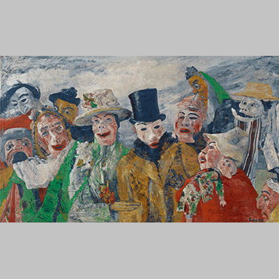 James Ensor - L'Intrigue (1890)