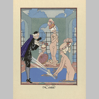 George Barbier - La Guirlande des mois, 1917 1920