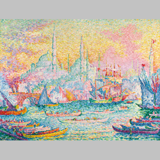 Paul Signac - La Corne d-Or, Constantinople 1907