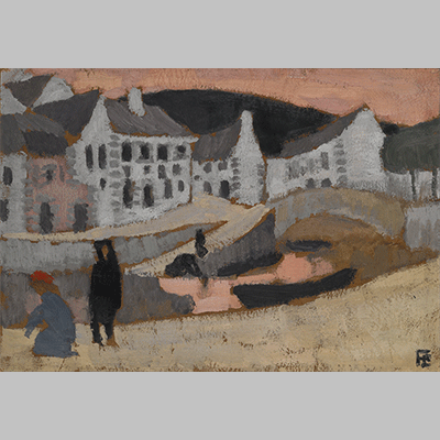 La Fresnaye Roger de The Canal Brittany Landscape