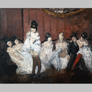 Jean Louis Forain - Le Salon