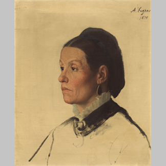 Legros Portrait of a Woman