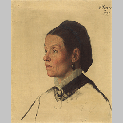 Legros Portrait of a Woman