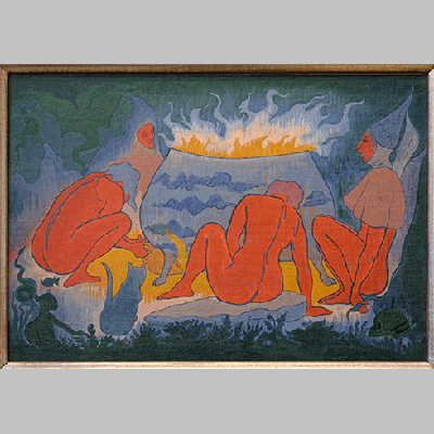 Paul Ranson - Les Sorcières Autour Du Feu