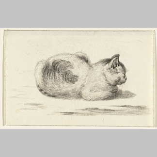 Jean-Bernard - Seated Cat