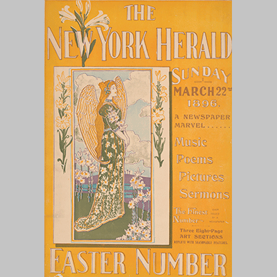 Louis Rhead The New York Herald Sunday March 22nd 1896