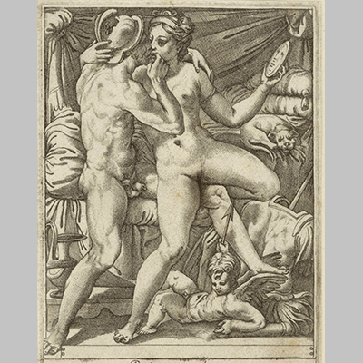 Loves of the Gods Giovanni Jacopo Caraglio after Perino del Vaga 1515 1565 1