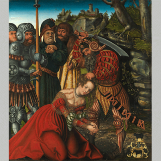 Lucas Cranach d.A. Das Martyrium der Heiligen Barbara