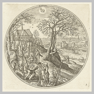 Maart Adriaen Collaert after Hans Bol 1578 1582