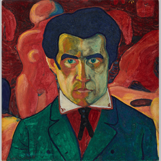 Malevich Self portrait 1912