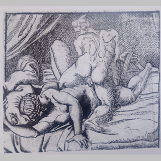 Marcantonio Raimondi Posture 09 c1550