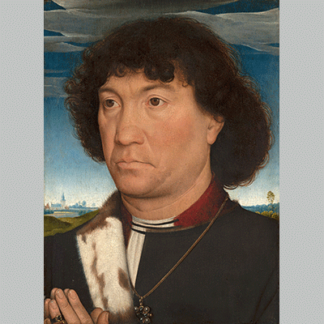 Memling Portrait of a Man from the Lespinette Family 2