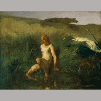 Millet La Baigneuse (1846 1848)