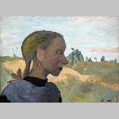 Modersohn Becker Madchenbildnis