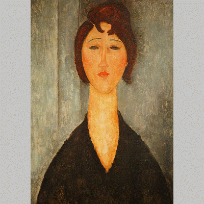Modigliani Portrait of a Young Woman Modigliani 1918 New Orleans
