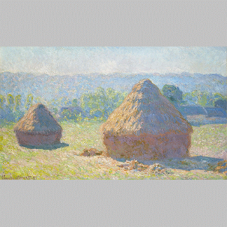 Monet Haystacks end of Summer