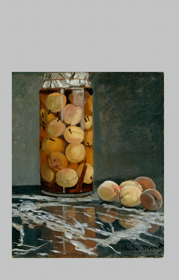 Monet Jar of Peaches 1