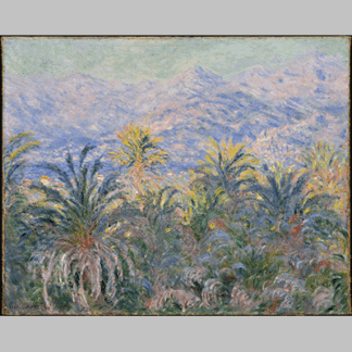 Monet Palm Trees at Bordighera