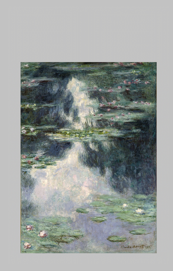 Monet Pond with Water Lilies 2