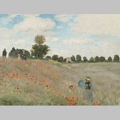 Claude Monet - Poppy Field 1