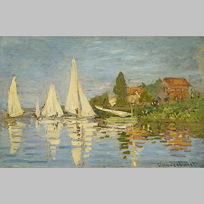 Monet---Regattas at Argenteuil