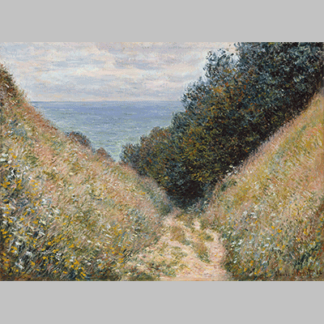 Monet Road at La Cavée, Pourville