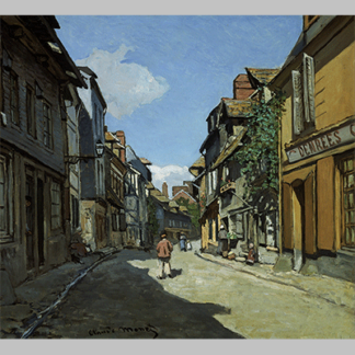 Monet Rue de la Bavole Honfleur