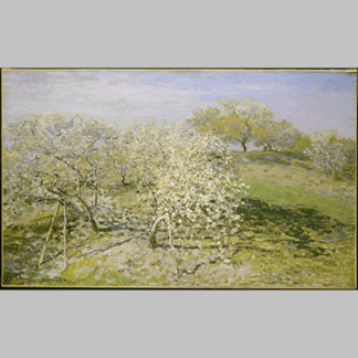 Monet Spring (Fruit Trees in Bloom)