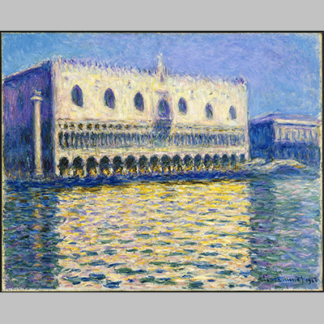 Monet The Doges Palace Le Palais ducal