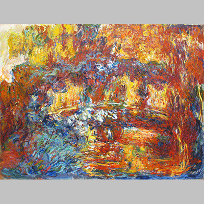 Monet The Japanese Footbridge 3