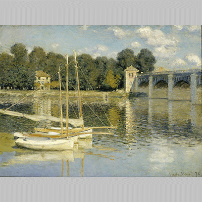 Monet The Argenteuil Bridge