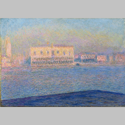 Monet The Doge's Palace Seen from San Giorgio Maggiore