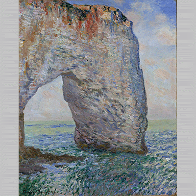 Monet The Manneporte near Etretat