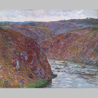 Monet Valley of the Creuse Gray Day