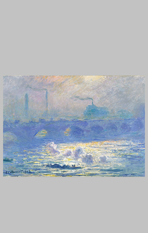 Monet---Waterloo Bridge