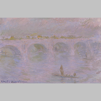 Monet---Waterloo Bridge in London