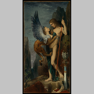 Moreau Oedipus and the Sphinx