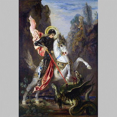 Moreau Stgeorge dragon