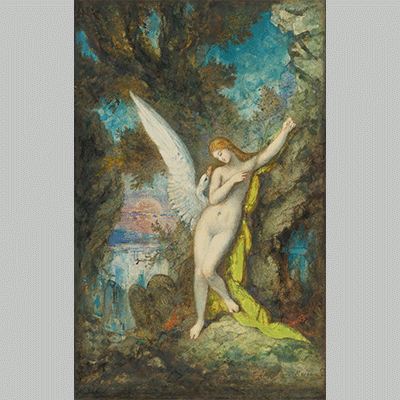 Moreau Leda et le Cygne